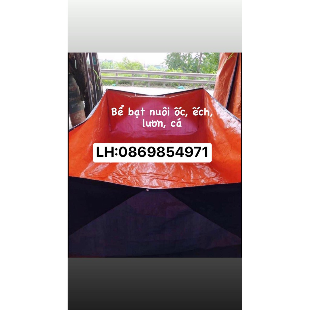 [RẺ VÔ ĐỊCH] Bể bạt nuôi ốc, ếch, cá, lươn 0,5M