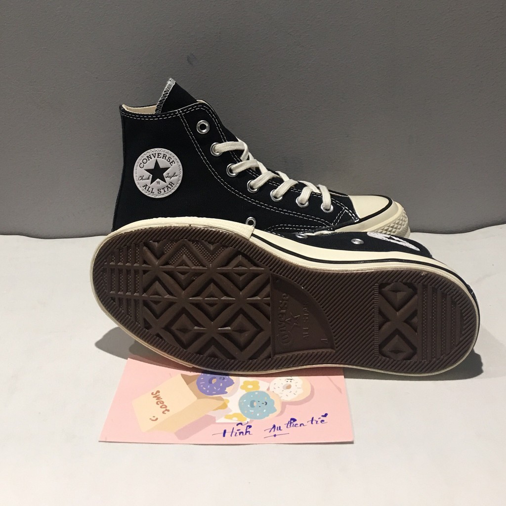 Giày Converse 1970s đen cổ cao