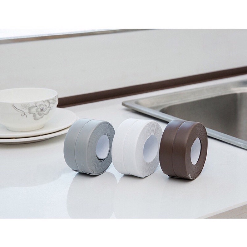 Cuộn Băng Keo Chuyên Dụng Chống Thấm Nước Dán Bồn Rửa Chén