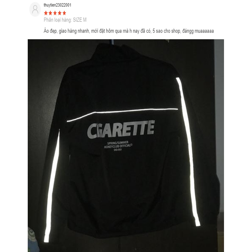 Áo Khoác Dù Phản Quang Cigarette Phong Cách Unisex Thời Trang 2020 Uni Official Store | BigBuy360 - bigbuy360.vn