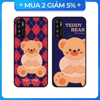 Ốp lưng vsmart joy 3/joy 4/active 3/bee 3/live/...dẻo đen hình teddy