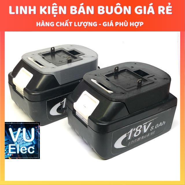 Bộ 10 cái Chân đế  pin makita có tiếp điểm 14.4v - 18v