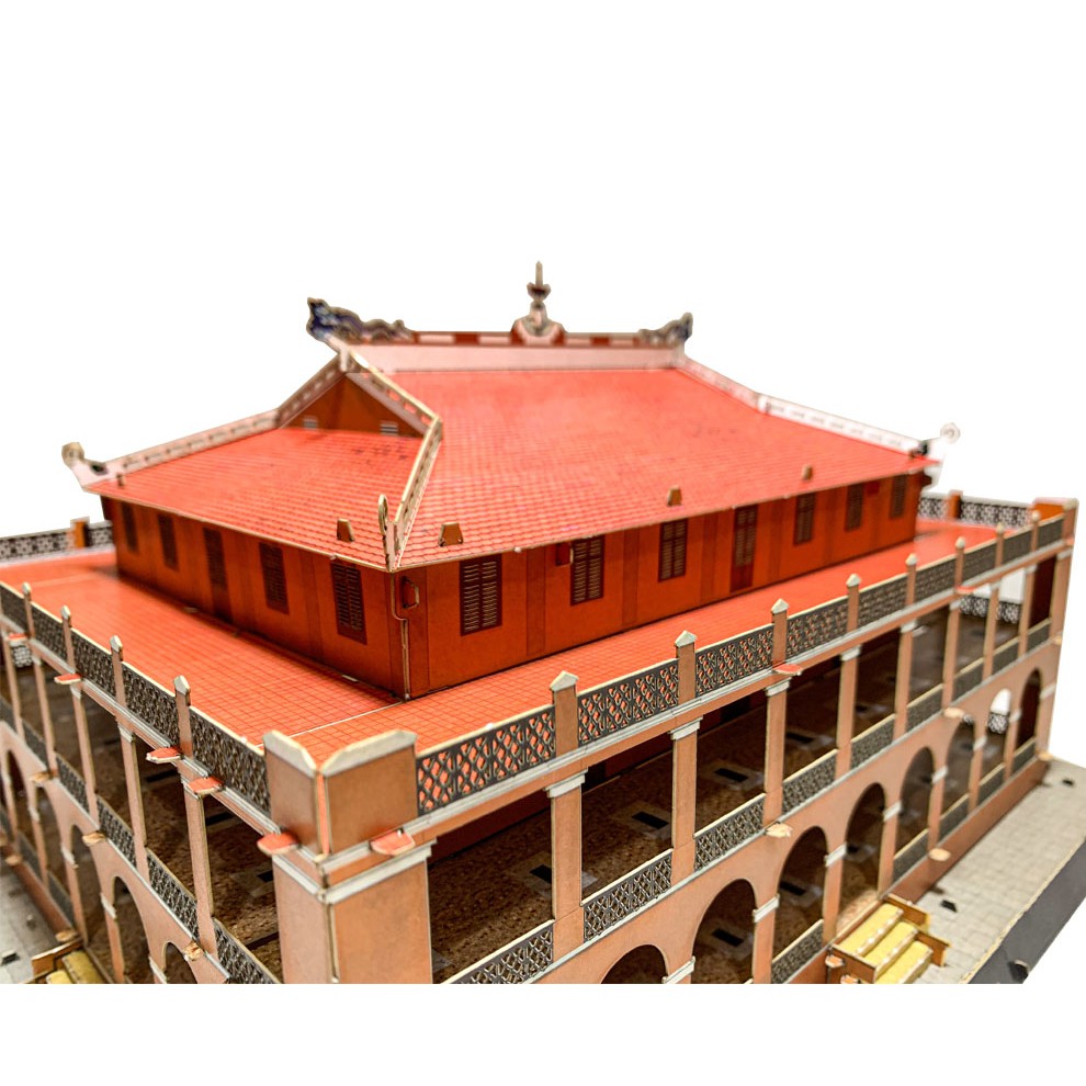 Mô hình giấy 3D Bến Nhà Rồng tự lắp ghép - TAYTA