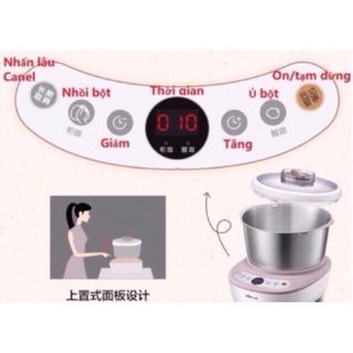 Máy nhồi bột Bear HMJ- A35M1 ( âu 3,5 lít)-BH 12  tháng ( sẵn hàng)