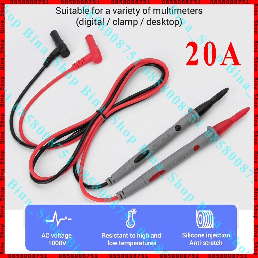 Que đo (dây đo) đồng hồ vạn năng VOM 10A/20A