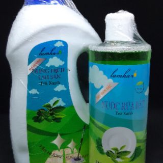 Nước rửa chén bát trà xanh Lam Hà 500ml