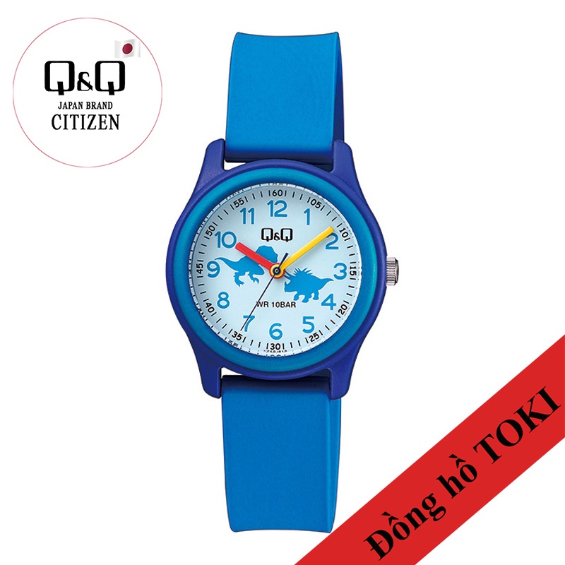 Đồng Hồ Trẻ Em Q&amp;Q Citizen VS59J010Y Dây Nhựa Chống Nước