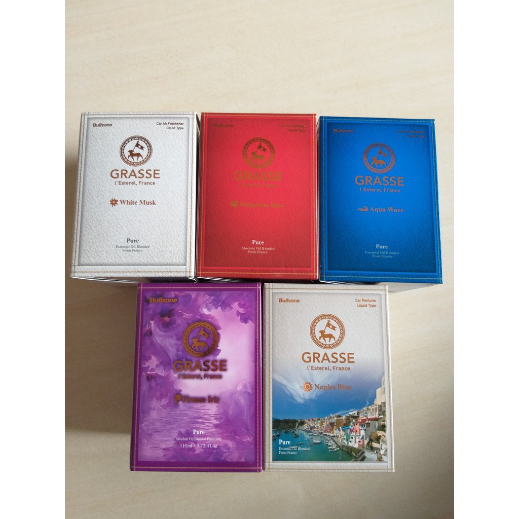 Nước Hoa Ô tô Grasse Cao cấp 110ml mùi hương dễ chịu, thiết kế đẹp