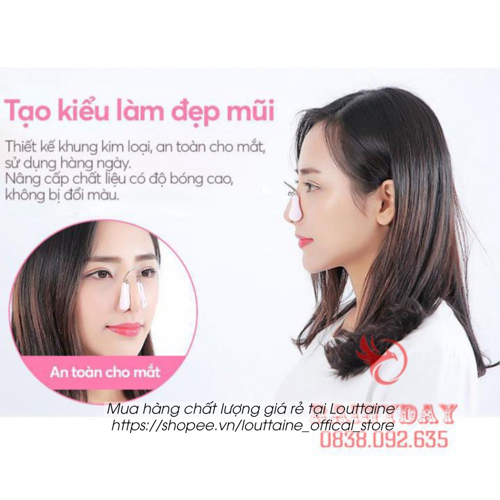 Kẹp nâng mũi cao silicon dụng cụ định hình noise up