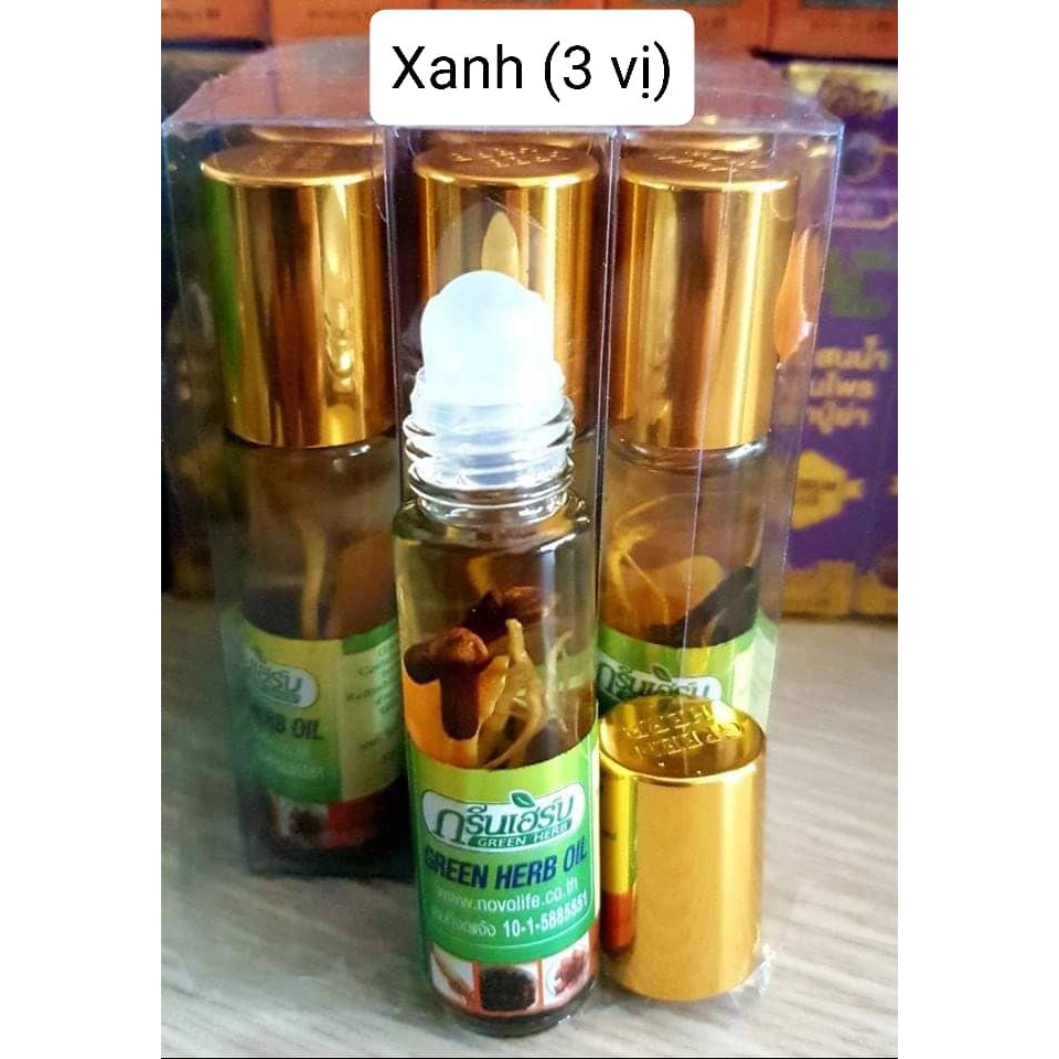 Dầu Gió Dạng Lăn Made in Thailand