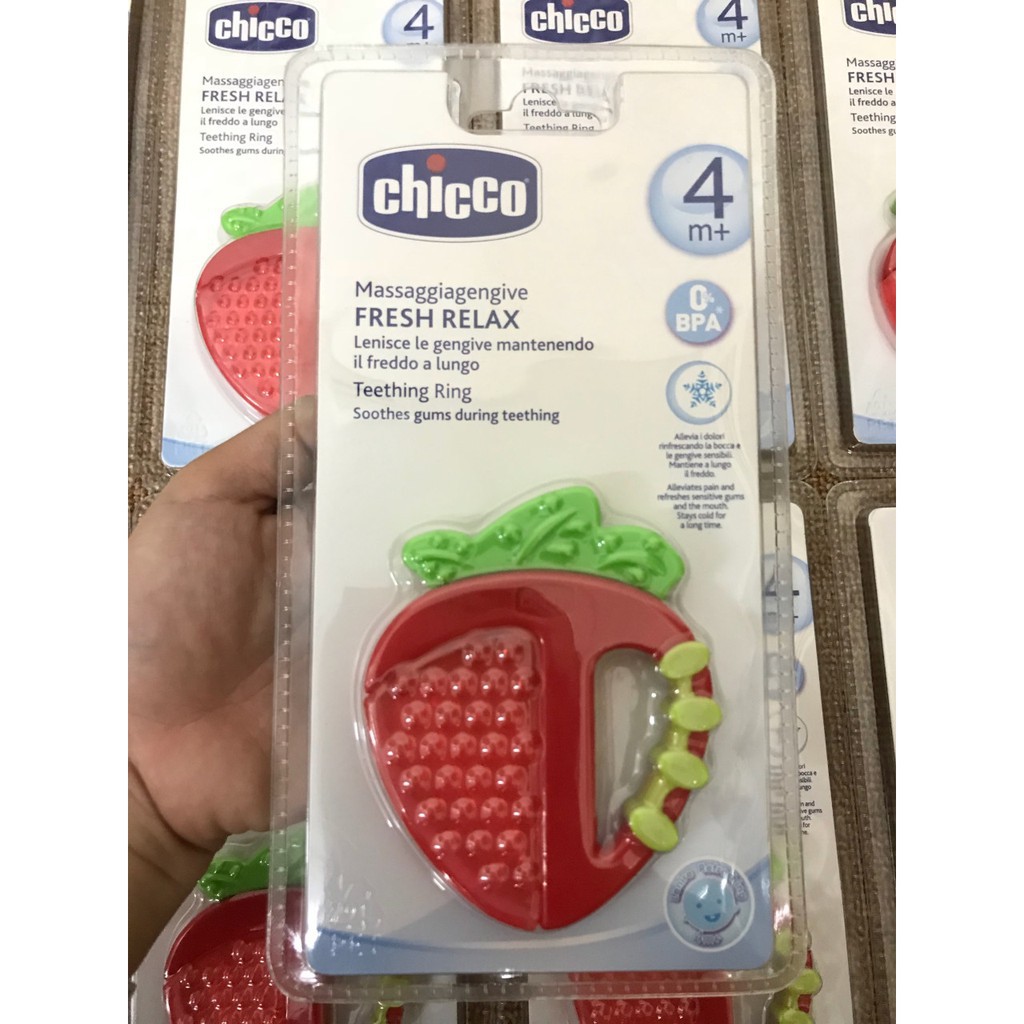 2579  Cắn răng hình quả dâu Chicco