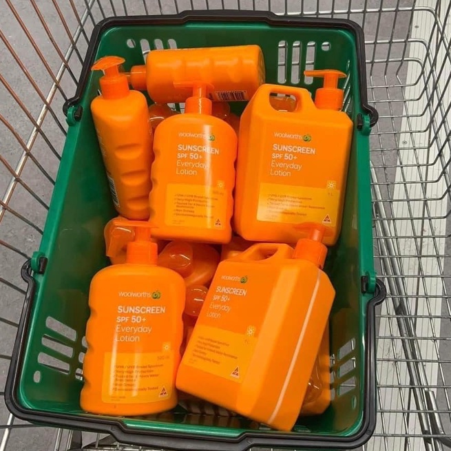 Kem Chống Nắng Woolworths Suncreen SPF 50+ Everyday Lotion - Úc