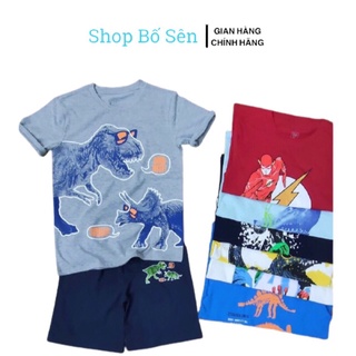 ✔️20-45kg✔️bộ cotton cộc tay bé trai size đại xuất dư -ha679