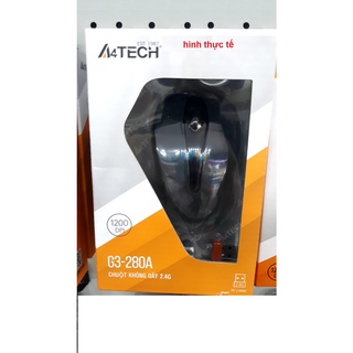 Chuột không dây A4Tech WIRELESS ( G3-280A, G3-280NS , G3-200NS ) Màu Đen
