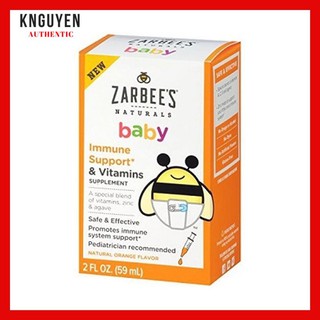 Siro Tăng Sức Đề Kháng Zarbee USA 59ml