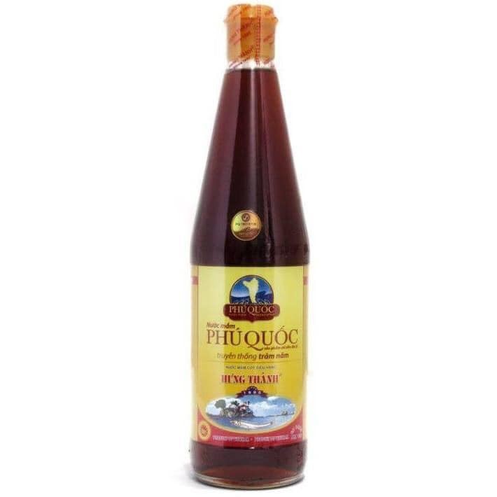 Nước mắm Hưng Thành Phú Quốc - chai 650ml 35g/l