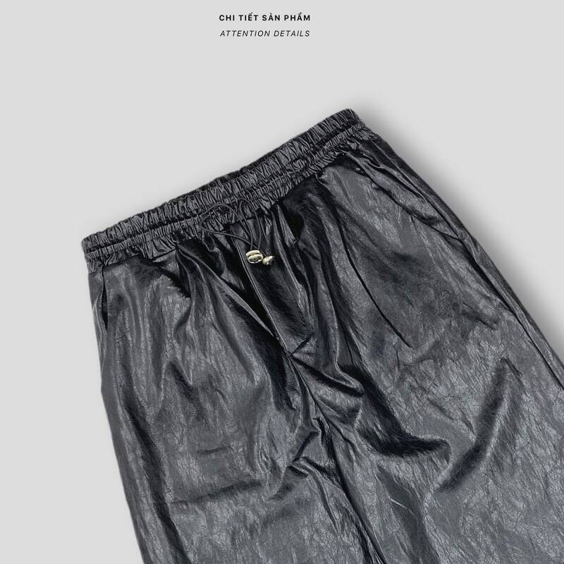 Quần da jogger nam nữ cao Q621 by COCCACH