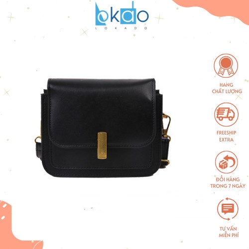 Túi đeo chéo nữ, túi xách nữ đeo chéo đi chơi phong cách hàn quốc LOKADO HY176