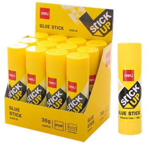 Hồ khô dán giấy Deli EA20310 vàng 36G