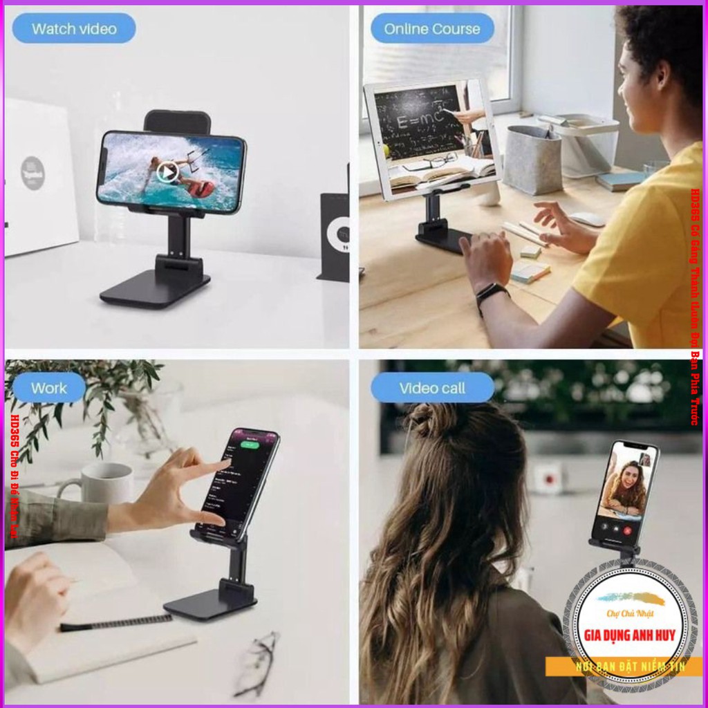 Kệ Để Điện Thoại, Ipad Có Thể Điều Chỉnh Theo Ý Rất Chắc Chắn Và Siêu Nhỏ Gọn - HD365