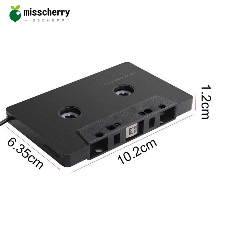 Đầu Chuyển Đổi Băng Cassette Từ Giác Cắm 3.5mm Sang Giác Cắm Type C Bằng Abs Chống Rối Cho Xe Hơi