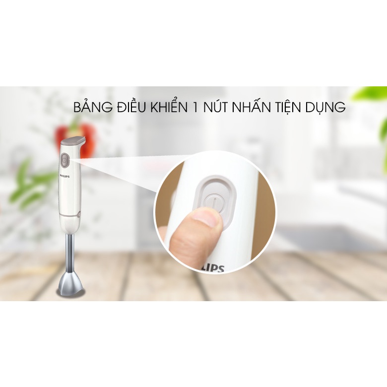 HR1604 - Máy xay cầm tay Philips HR1604 550 W - Hàng chính hãng - Smart House