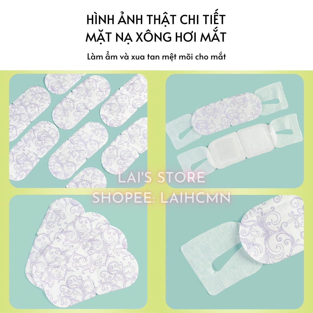 Mặt Nạ Mắt Nóng Gu Tianfeng Thư Giãn Vùng Mắt, Giảm Mệt Mỏi, Căng Thẳng, Thâm Quầng Mắt, Lưu Thông Máu, Giúp Ngủ Ngon