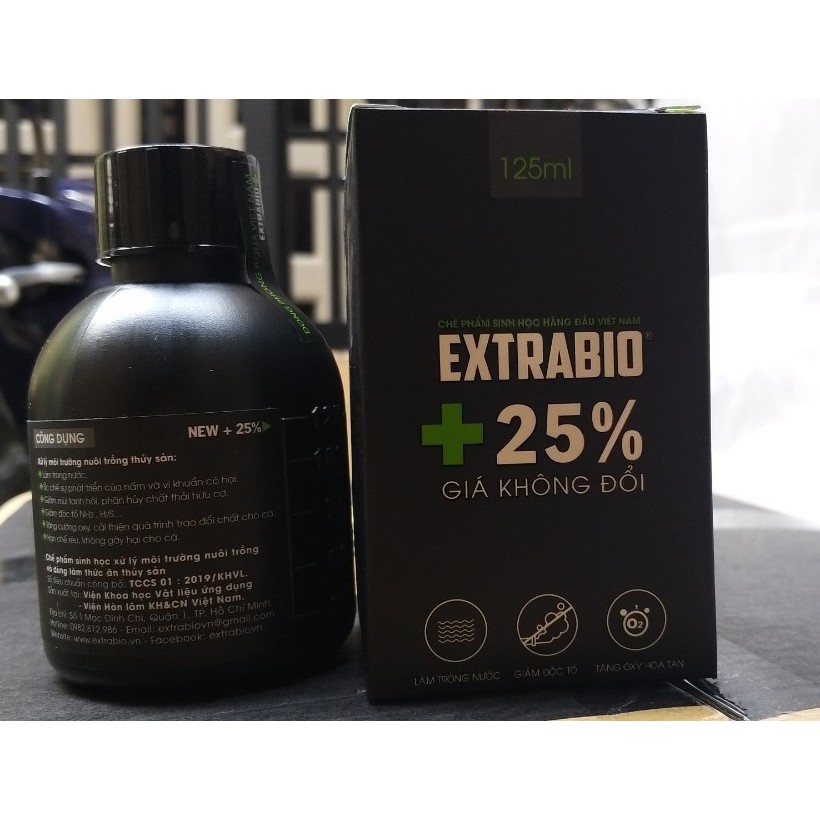 [Mã PET50 giảm 10% - tối đa 50K đơn 250K] Vi Sinh Làm Trong Nước Bể Cá Cảnh Extra Bio chai dung tích 250ml, 500ml và 1L