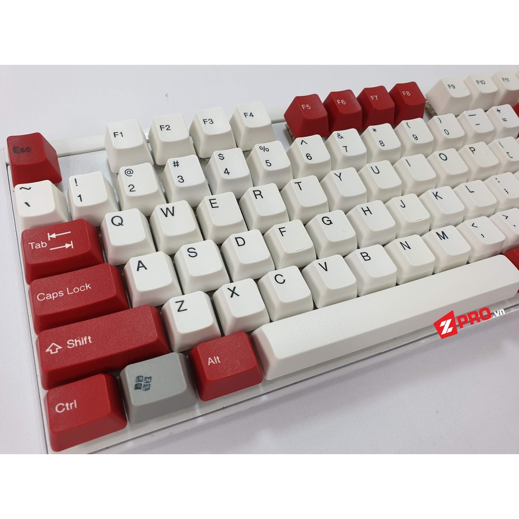 Bộ Keycap TaiHao White Red