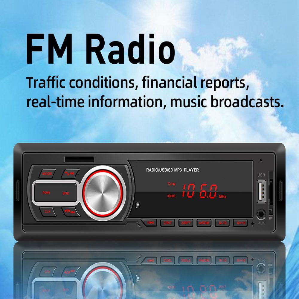 MYRONGVN Máy Nghe Nhạc MP3 Rảnh Tay Cho Xe Hơi