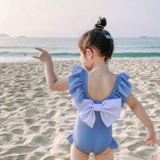 Đồ Bơi Trẻ Em   Mảnh Hở Lưng & Lưng Cột Nơ