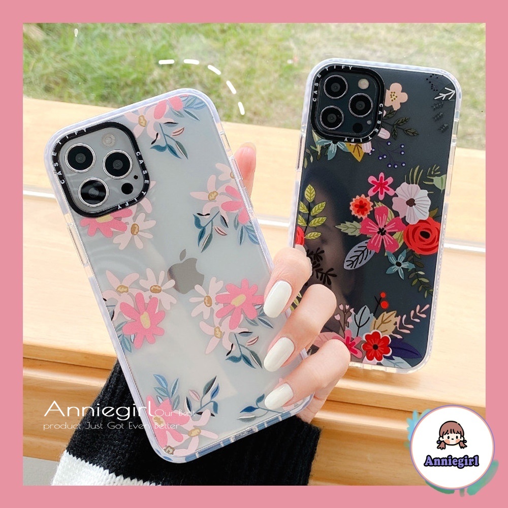 Casetify Purple Lavender Floral Phone Case for IPhone 12 11 Pro Max X Xs Max XR 6 8 7 Casetify Shockproof Soft TPU Cover