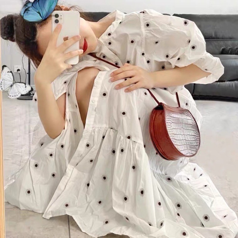 Váy đi biển dáng baby doll siêu soang | BigBuy360 - bigbuy360.vn
