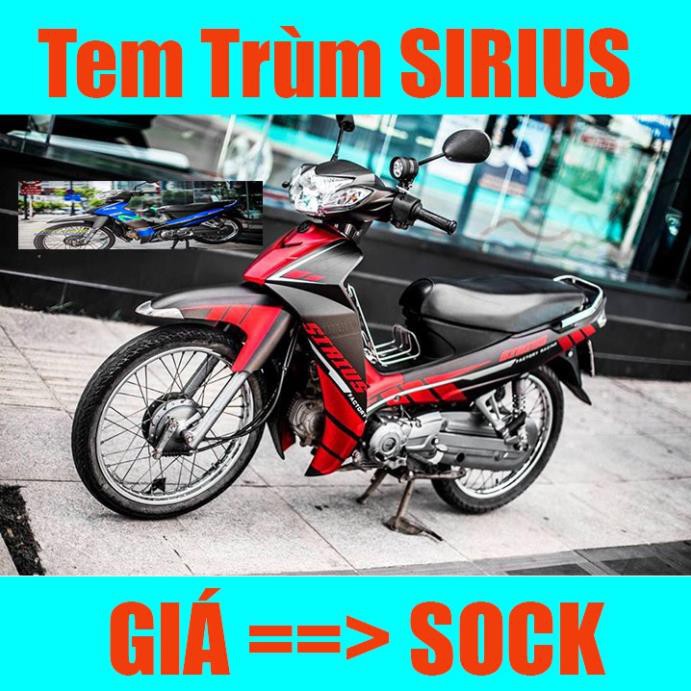 GIẢM Tem trùm sirius đen nhám mosnter