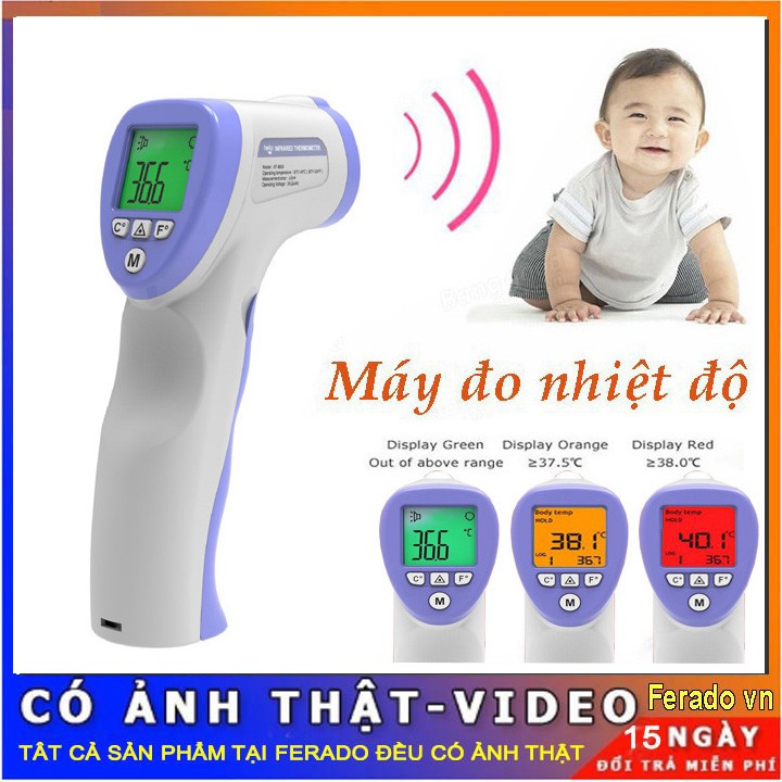 Nhiệt kế hồng ngoại cho người lớn và trẻ em DT-8826