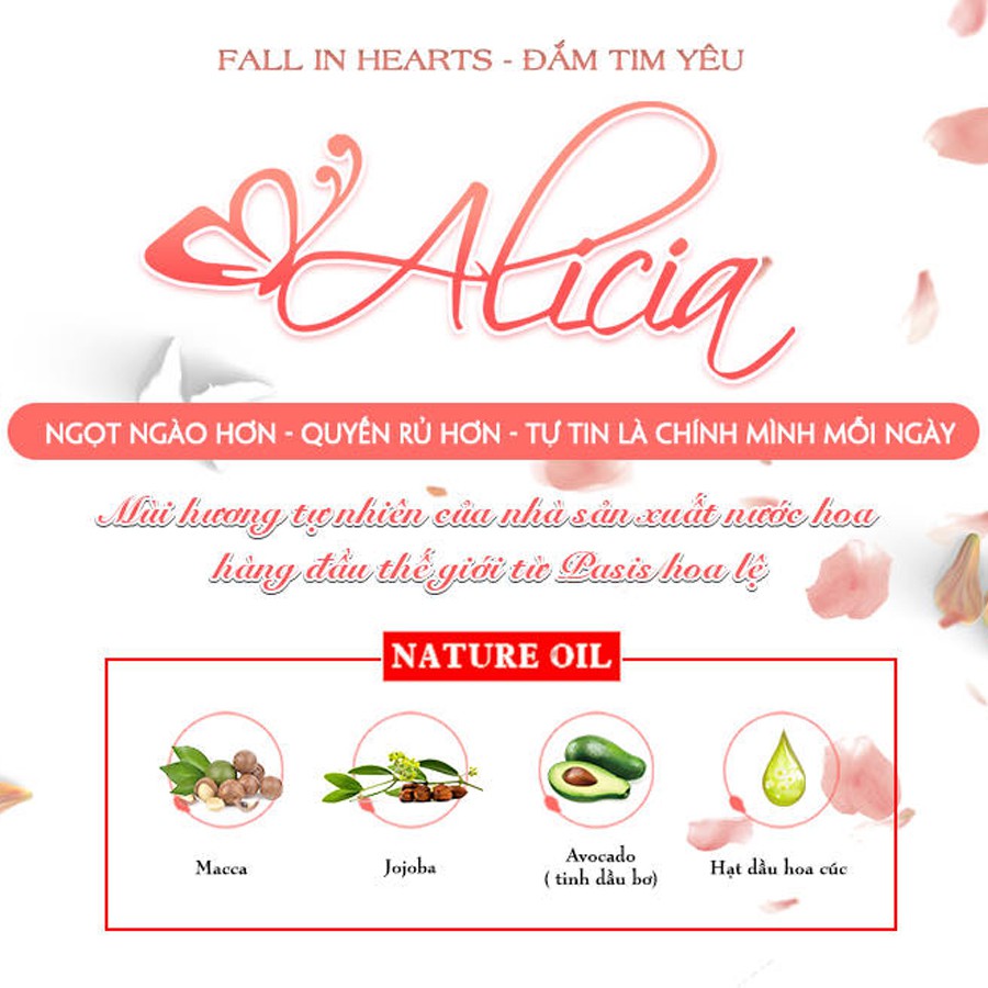 Nước hoa vùng kín Alicia Sexiest 5ml Chính Hãng | BigBuy360 - bigbuy360.vn