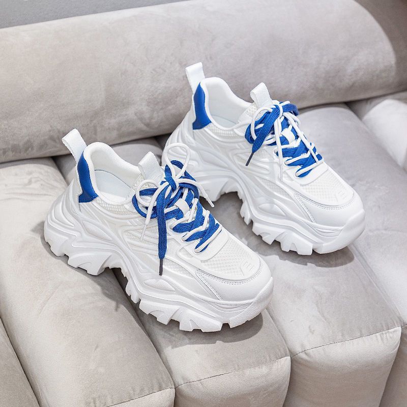 Giày thể thao IELGY đế dày thoáng khí phong cách Hàn Quốc cho nữ