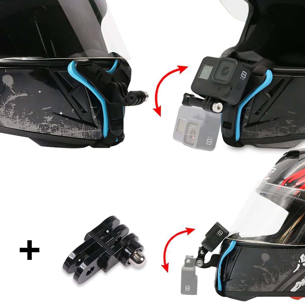 Dây Đeo Camera Hành Trình GoPro Hero 10 9 8 7 6 5 4 Gắn Mũ Bảo Hiểm Xe Máy