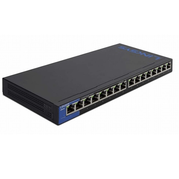 Switch 16Port Gigabit Linksys LGS116 Layer 2, Switching Capacity 32 Gbps