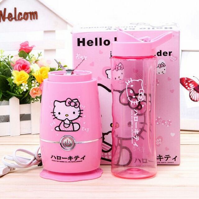 Máy xay sinh tố Hello Kitty