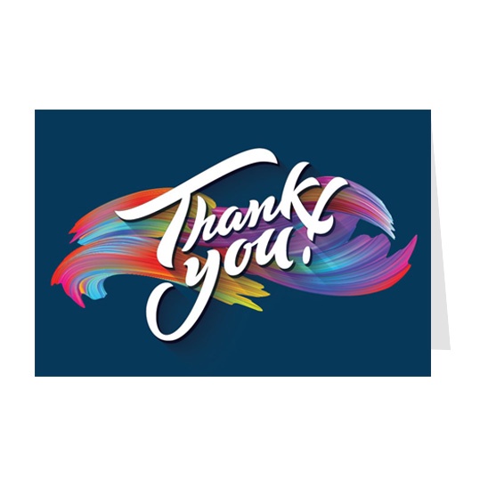 Thiệp cảm ơn Greenwood , thiệp thank you 10.5x15cm, kèm phong bì, thiệp Việt Nam