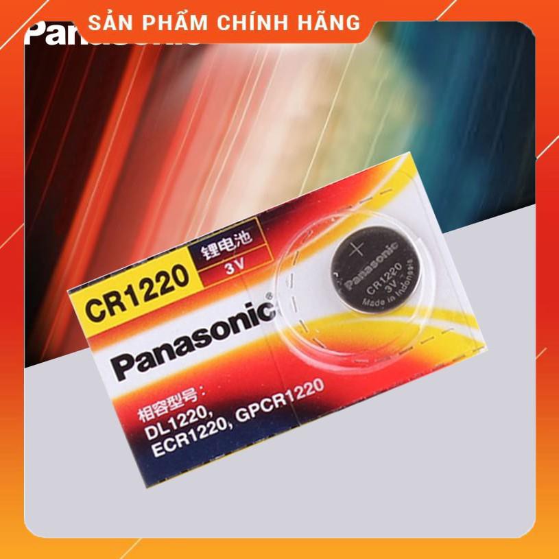 Pin Panasonic CR1220, Pin Điều Khiển Xe Chính Hãng dailyphukien