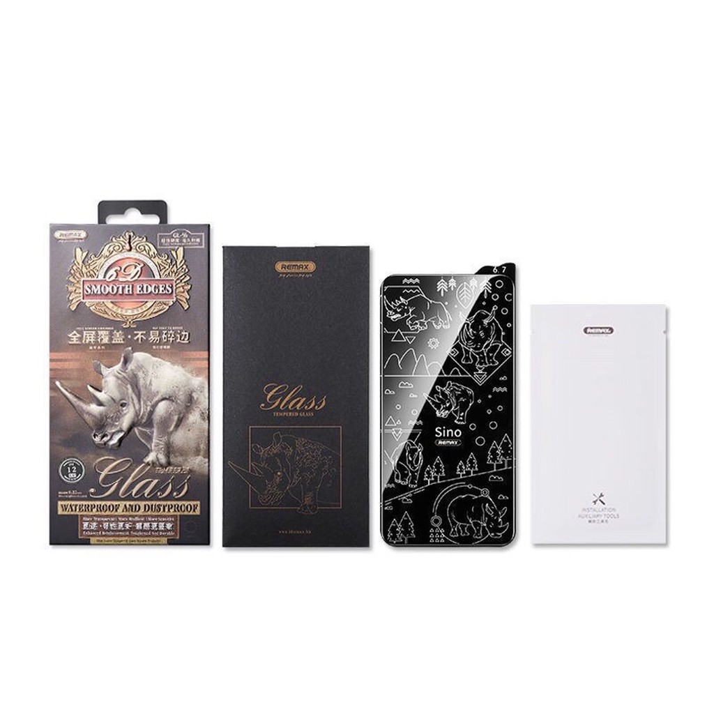 KÍNH CƯỜNG LỰC REMAX PHỦ NANO CHỐNG BÁM VÂN TAY CHỐNG BỤI IPHONE 12 PRO MAX 12 MINI 11 PRO MAX XS MAX Xr X 8plus 6plus