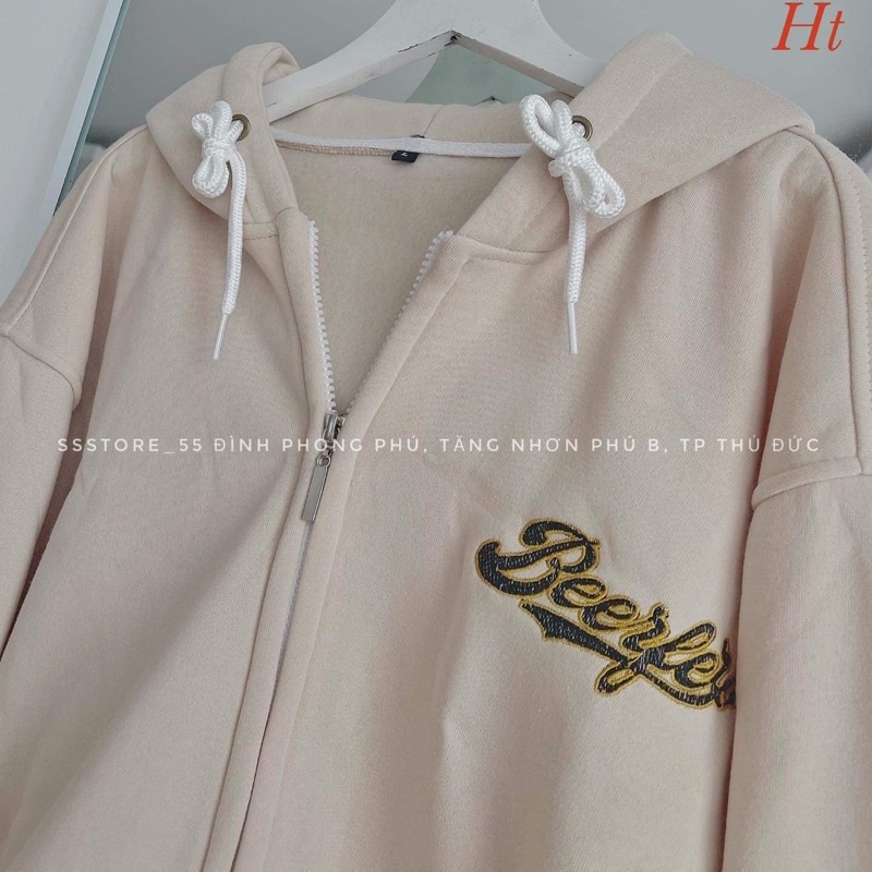 Áo khoác nỉ cotton Bee H2A766