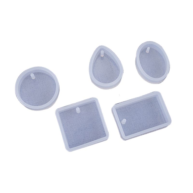 Set 10 Khuôn Silicone Làm Mặt Trang Sức