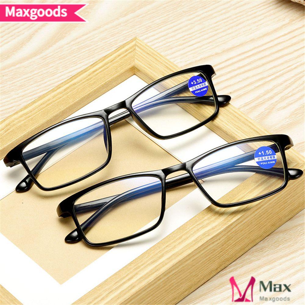 Kính Đọc Sách Gọng Đen Siêu Nhẹ Thoải Mái Phong Cách Cổ Điển