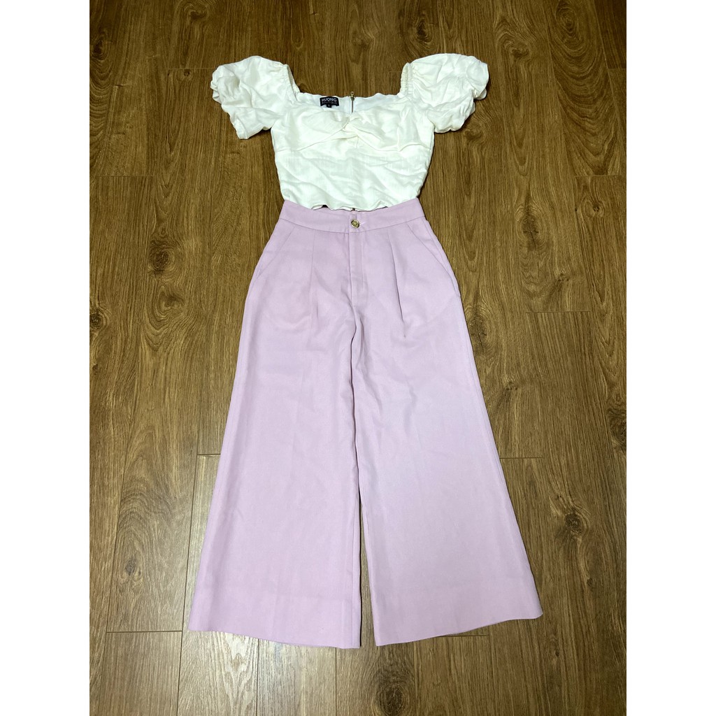 Bộ áo Hương boutique, quần elise size S