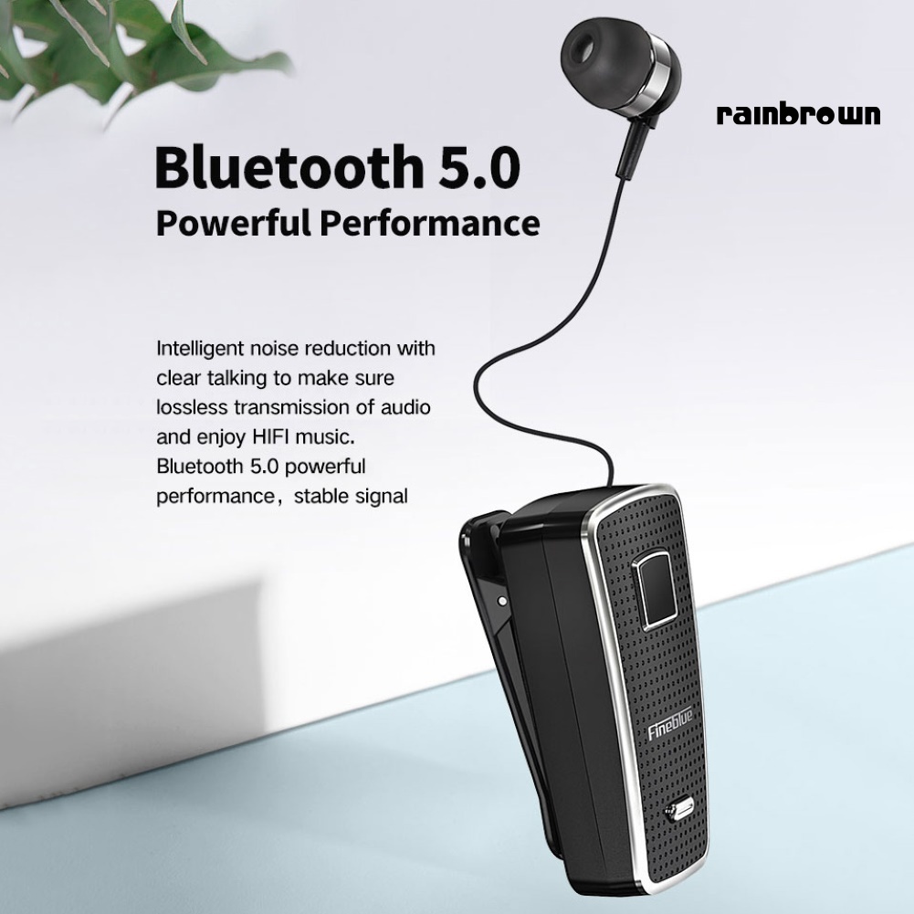 Tai Nghe Bluetooth 5.0 Móc Vành Tai Jj / Fineblue F970 Pro