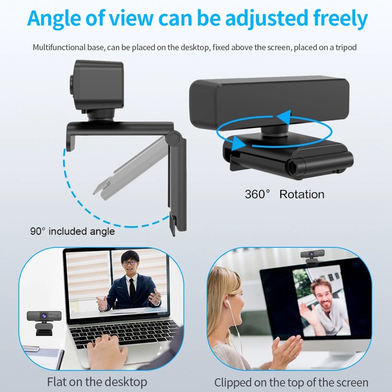 Webcam Hd 1080p Usb Tự Động Lấy Nét Kèm Micro Cho Video | BigBuy360 - bigbuy360.vn