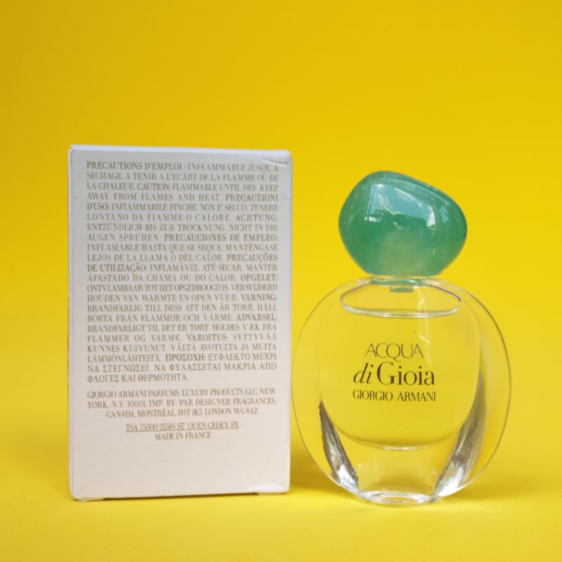 Nước hoa mini nữ Acqua Di Gio 5ml (Giò Xanh)